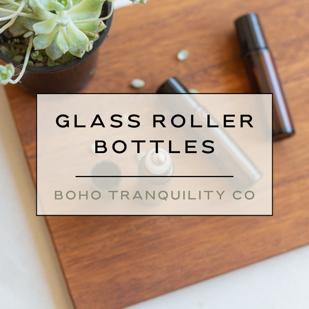 GLASS ROLLER BOTTLES