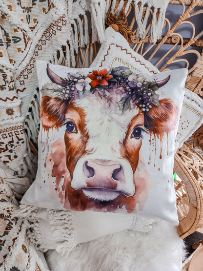 "DAISY THE COW" CUSHION COVER