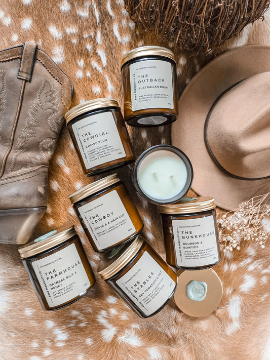 THE COUNTRY COLLECTION CANDLE SET