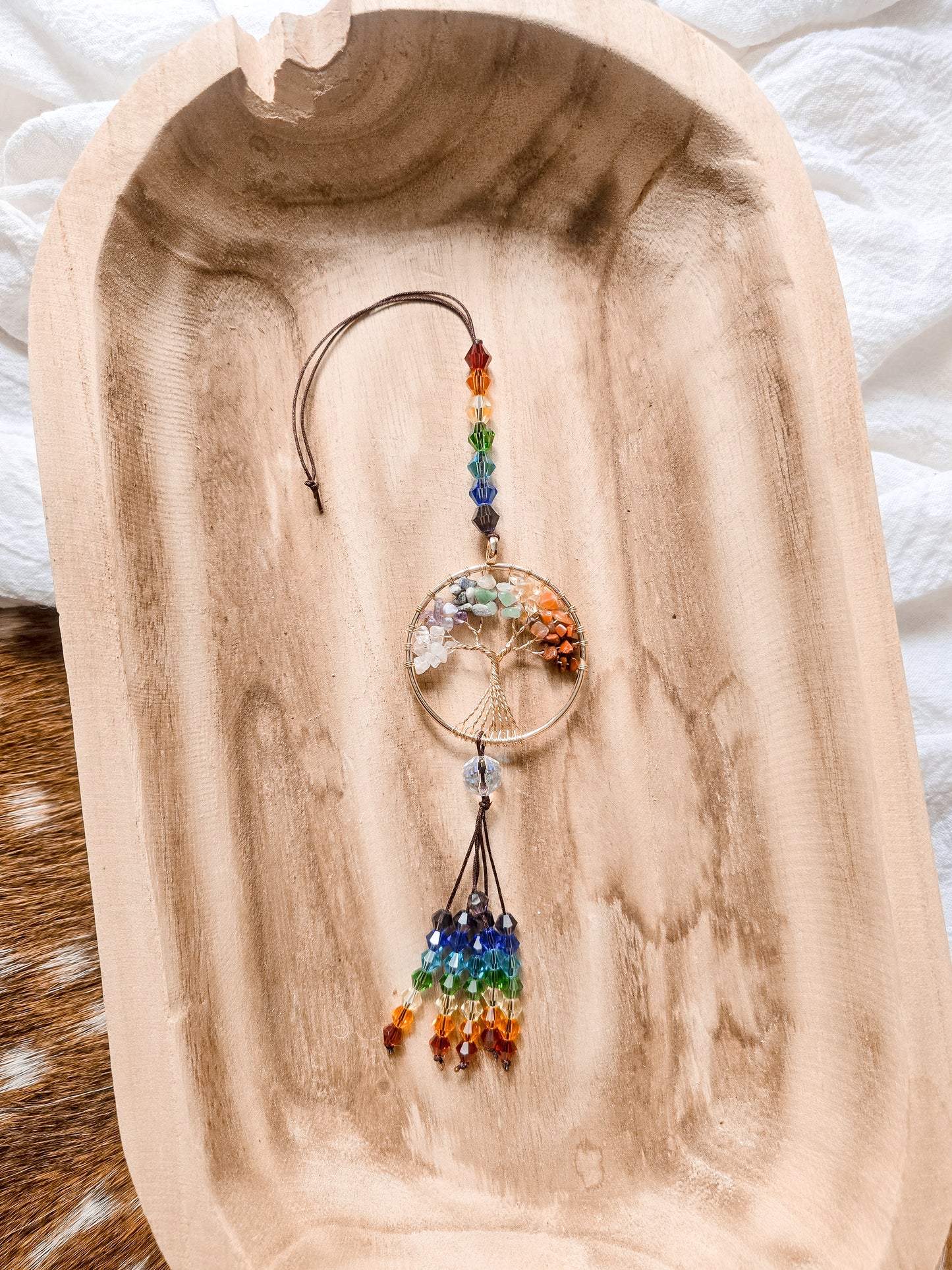 TREE OF LIFE CHAKRA SUNCATCHER