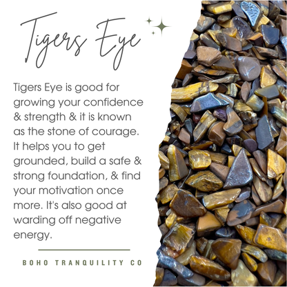 CRYSTAL INFUSED REED DIFFUSER 200mL - TIGERS EYE