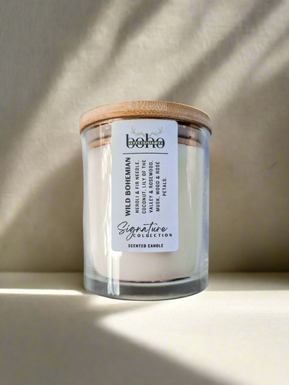 SIGNATURE COLLECTION WILD BOHEMIAN SCENTED CANDLE - SMALL