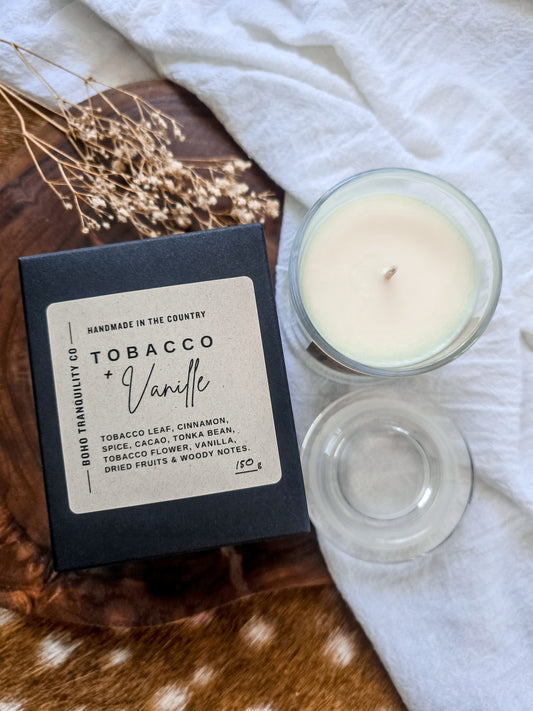 MEDIUM SCENTED CANDLE - TOBACCO VANILLE (TOM FORD DUPE)