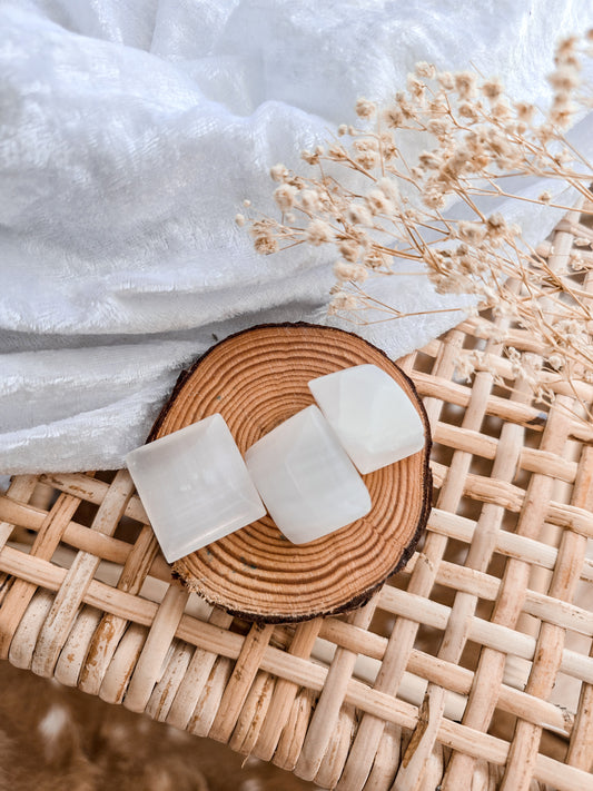 Selenite Square Tumbles