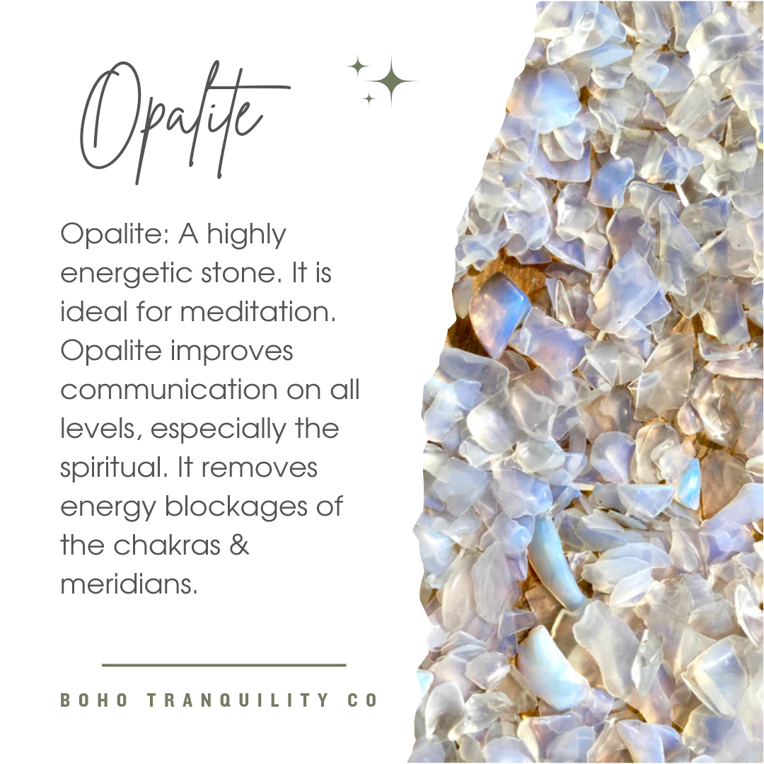 CRYSTAL INFUSED REED DIFFUSER 200mL - OPALITE