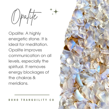 CRYSTAL INFUSED REED DIFFUSER 200mL - OPALITE