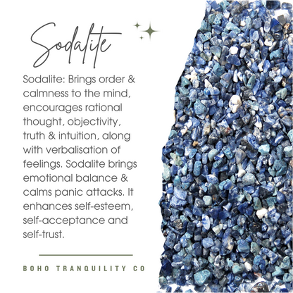 CRYSTAL INFUSED REED DIFFUSER 200mL - SODALITE